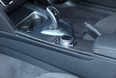 BMW 3 & 4 Series Carbon Center Console Panel - F30, F31, F32, F33, F34, F36