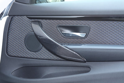 BMW 3 & 4 Series Carbon Fiber Door Handle Panel - F30, F31, F32, F33, F34, F36