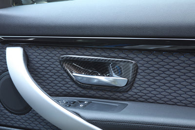 BMW 3 & 4 Series Carbon Door Inner Handle Panel - F30, F31, F32, F33, F34, F36