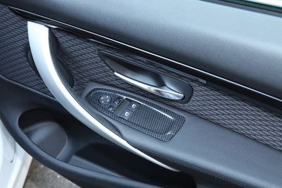 BMW 3 & 4 Series Carbon Fiber Window Switch Panel - F30, F31, F32, F33, F34, F36