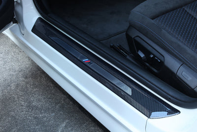 BMW 4 Series Carbon Fiber Door Sill Panel - F32, F33
