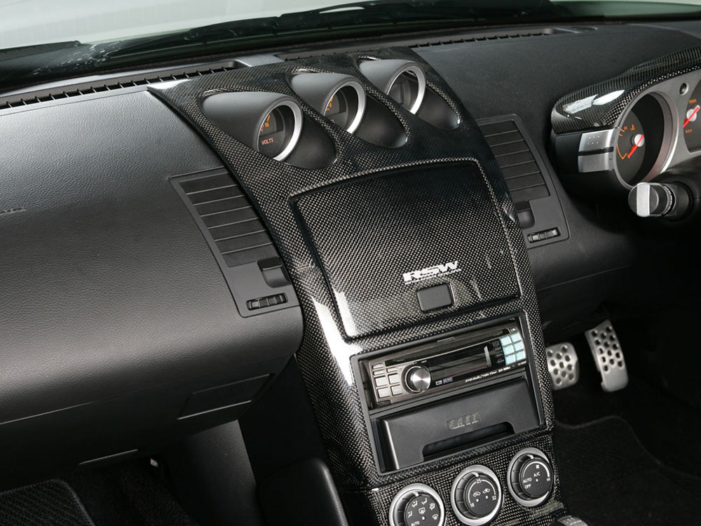 Nissan 350Z Carbon Fiber Center Panel - Z33 (Non-Navigation ...