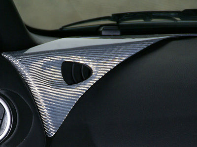Nissan 350Z Carbon Fiber Dashboard Corner Panel - Z33