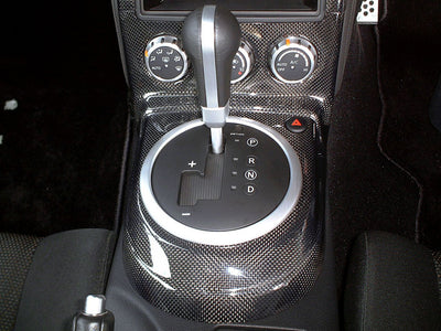 Nissan 350Z Carbon Fiber Shift Panel - Z33 (Automatic Transmission)
