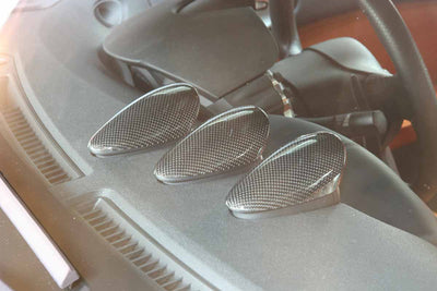 Nissan 370Z Carbon Fiber Triple Meter Panel - Z34