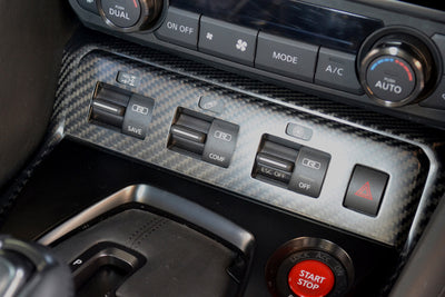 Nissan GT-R Carbon Fiber VDC Panel - MY17-MY20