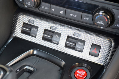 Nissan GT-R Carbon Fiber VDC Panel - MY17-MY20