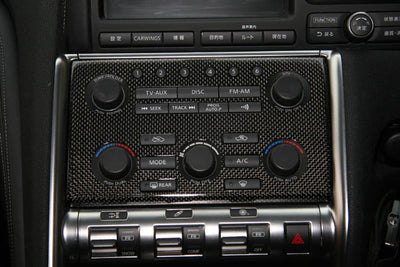 Nissan GT-R Carbon Fiber Climate Control Panel - MY07-M10