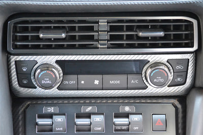 Nissan GT-R Carbon Fiber Climate Control Panel - MY17-MY20